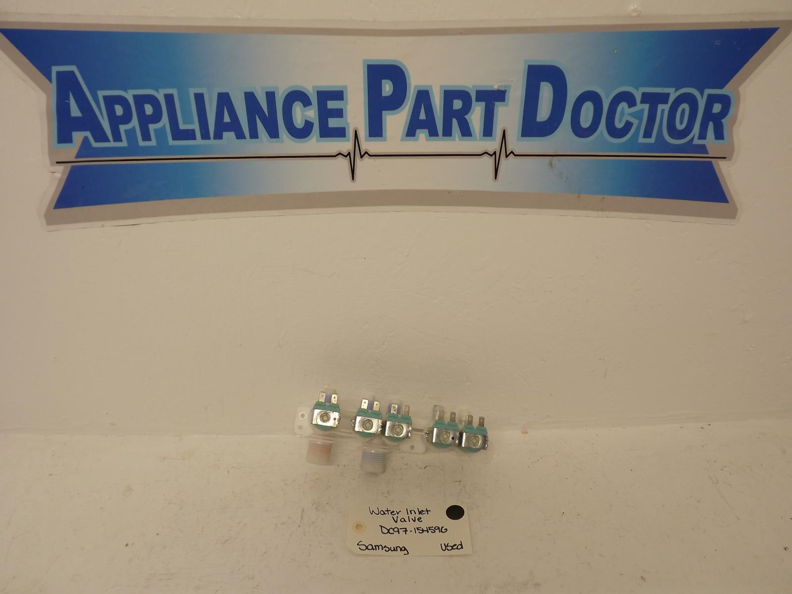 Samsung Washer DC97-15459G Water Inlet Valve Used Samsung Washer DC97-15459G Water Inlet Valve Used